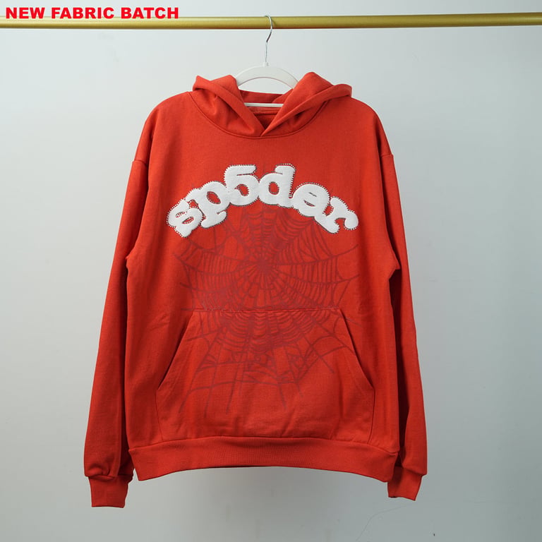 Sp5der Websuit Hoodie Orange - 60