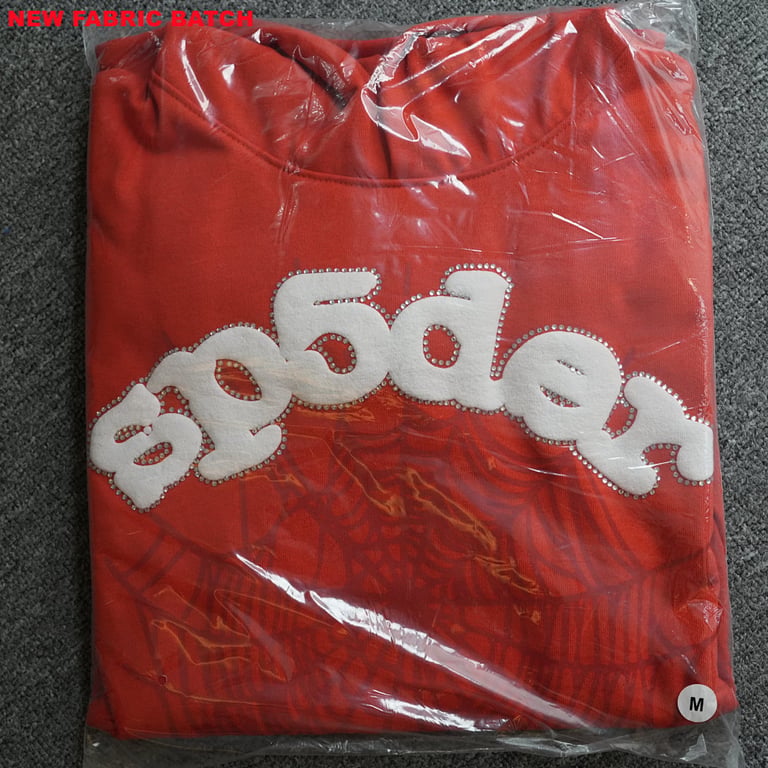 Sp5der Websuit Hoodie Orange - 61
