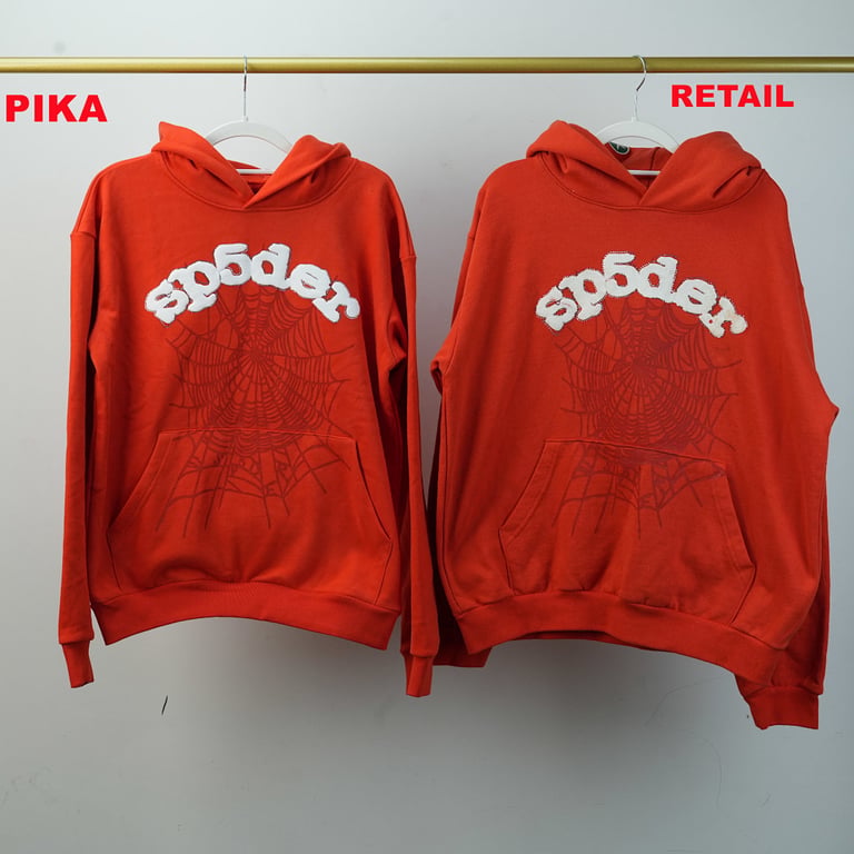Sp5der Websuit Hoodie Orange - 62