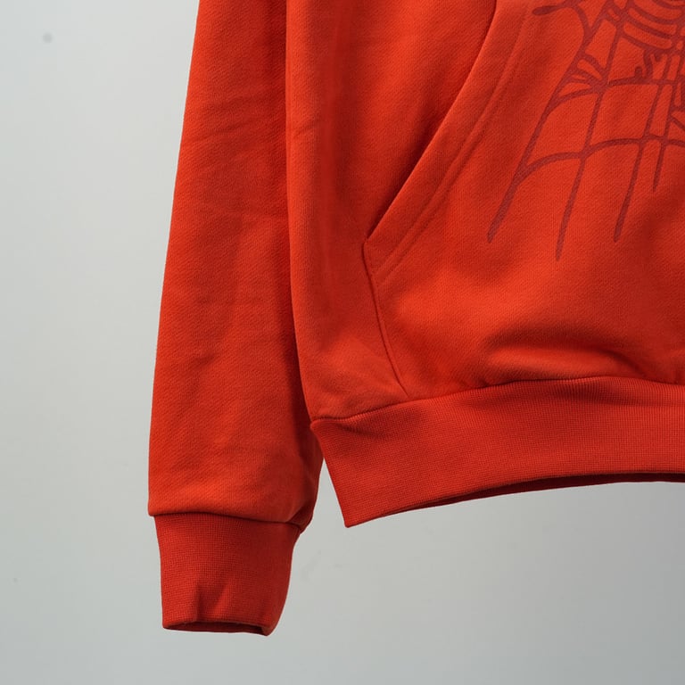 Sp5der Websuit Hoodie Orange - 8