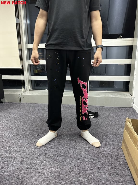 Sp5der P*NK Hoodie Black - 12