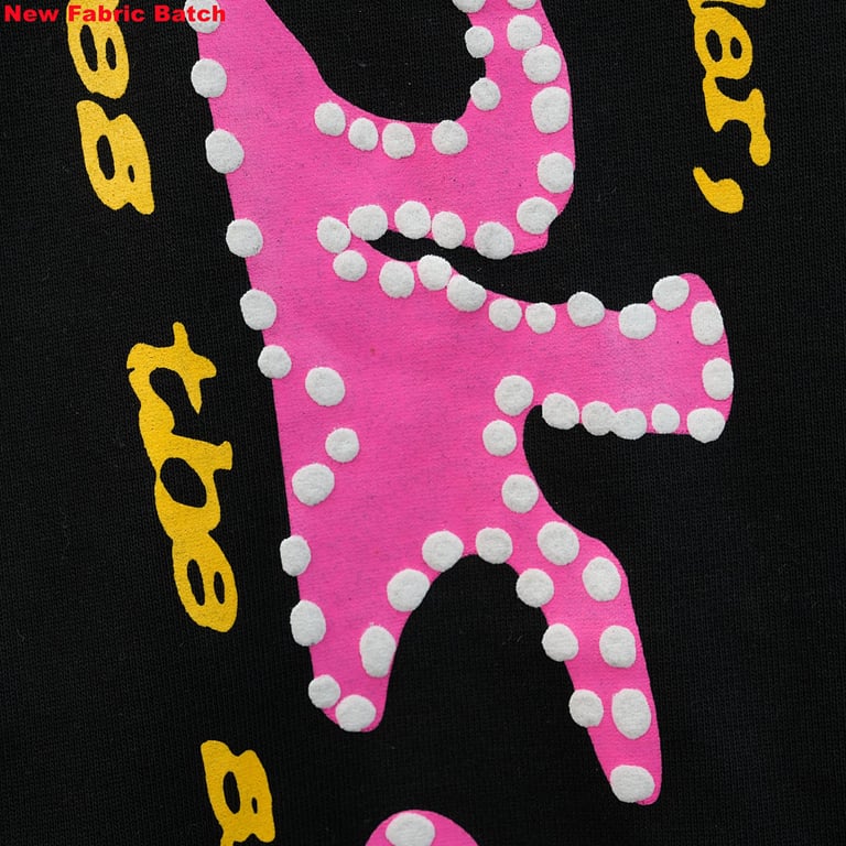 Sp5der P*NK Hoodie Black - 13