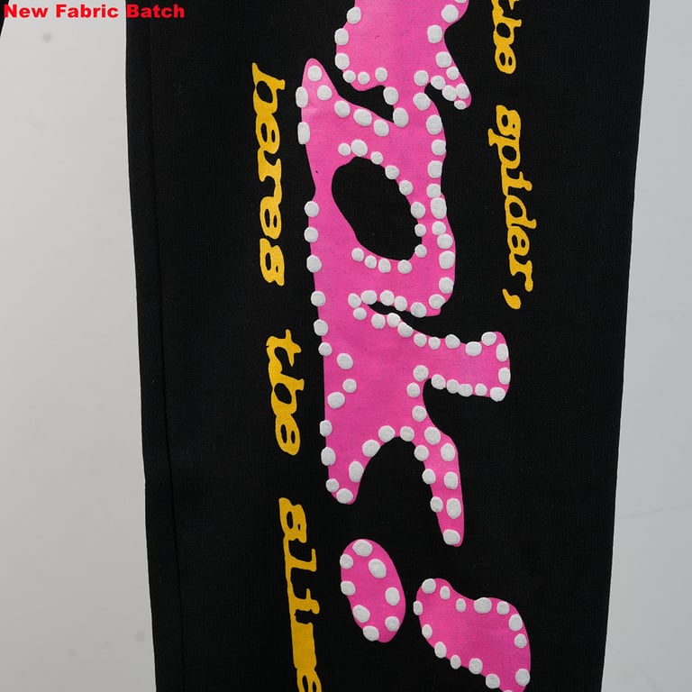 Sp5der P*NK Hoodie Black - 19