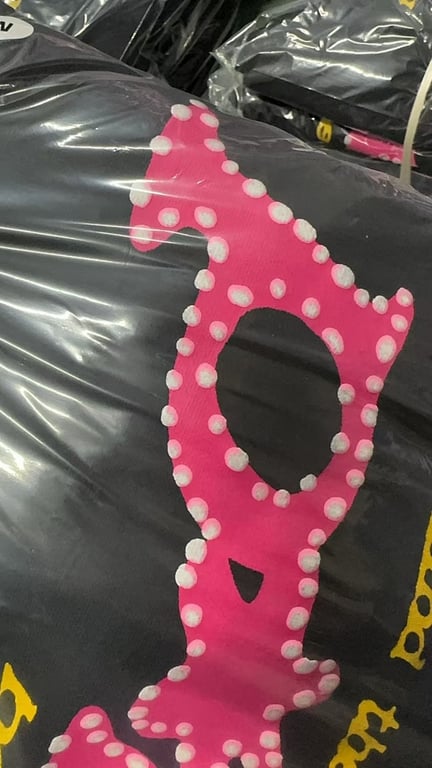 Sp5der P*NK Hoodie Black - 2