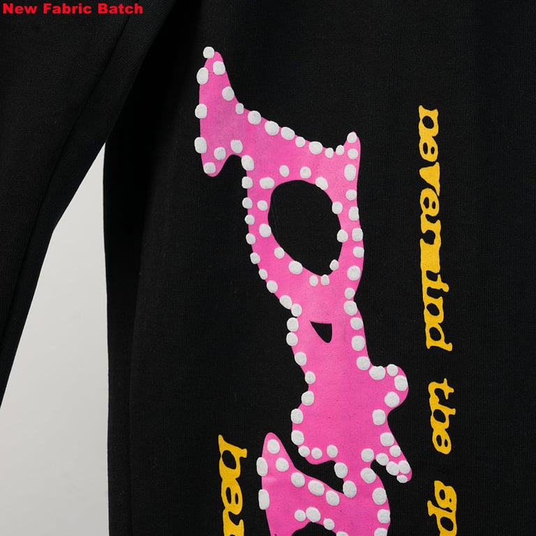 Sp5der P*NK Hoodie Black - 21
