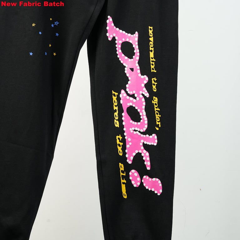 Sp5der P*NK Hoodie Black - 23