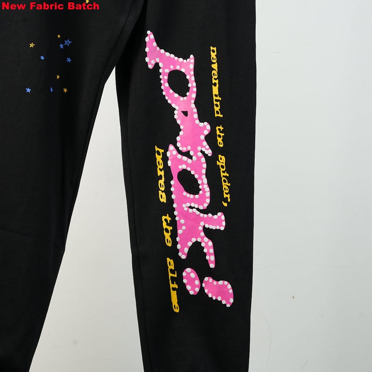 Sp5der P*NK Hoodie Black - 24