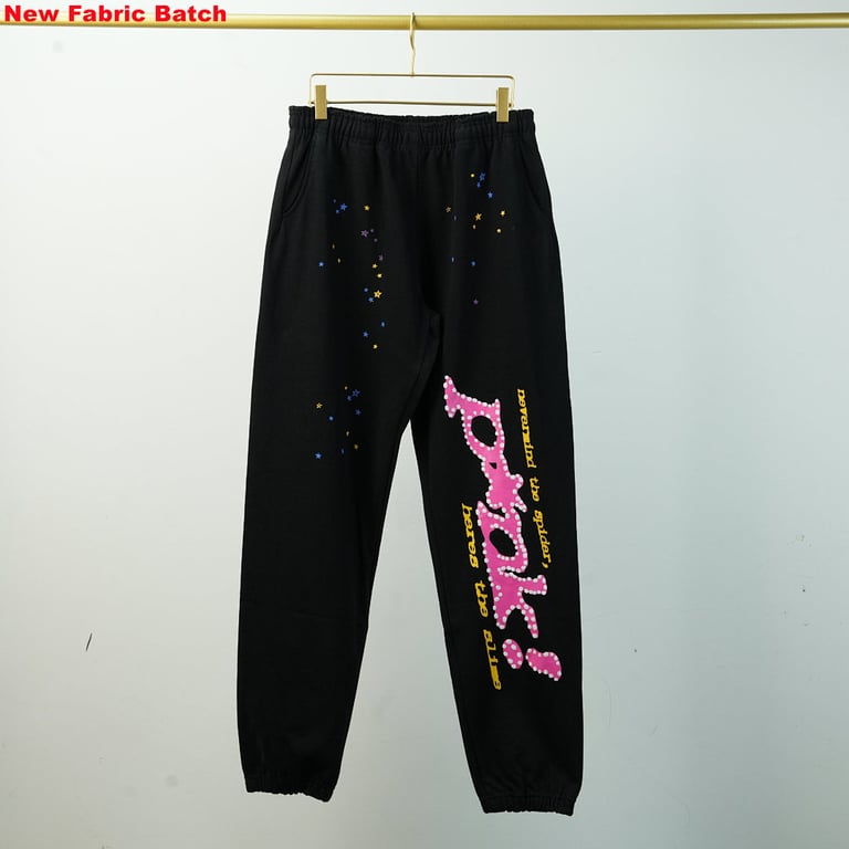 Sp5der P*NK Hoodie Black - 27