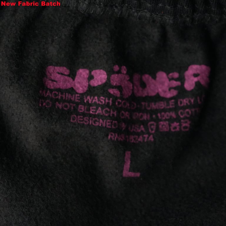 Sp5der P*NK Hoodie Black - 37