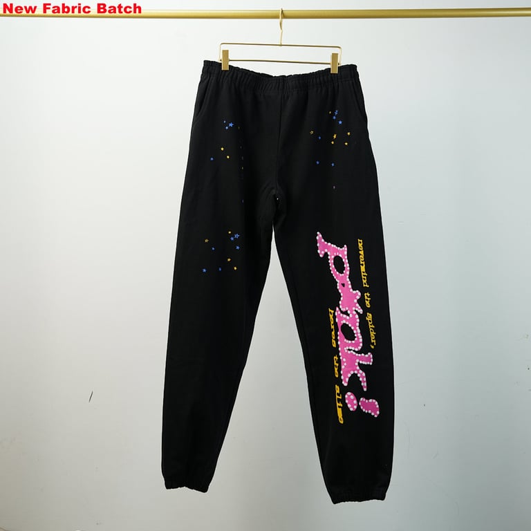 Sp5der P*NK Hoodie Black - 52