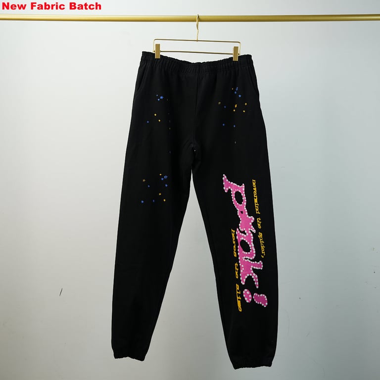 Sp5der P*NK Hoodie Black - 53