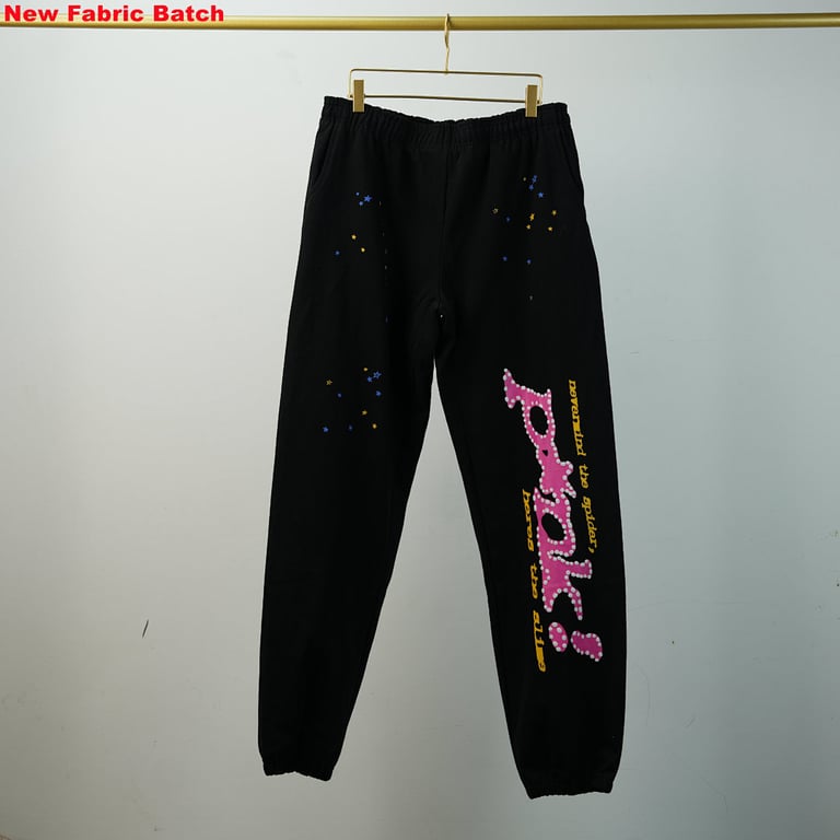 Sp5der P*NK Hoodie Black - 54