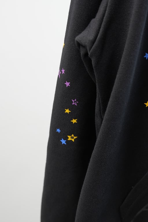 Sp5der P*NK Hoodie Black - 14