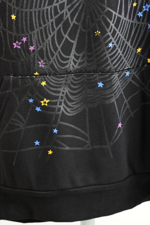 Sp5der P*NK Hoodie Black - 16