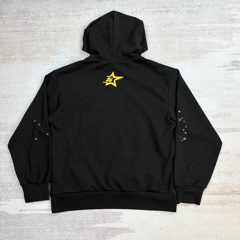 Sp5der P*NK Hoodie Black - 28