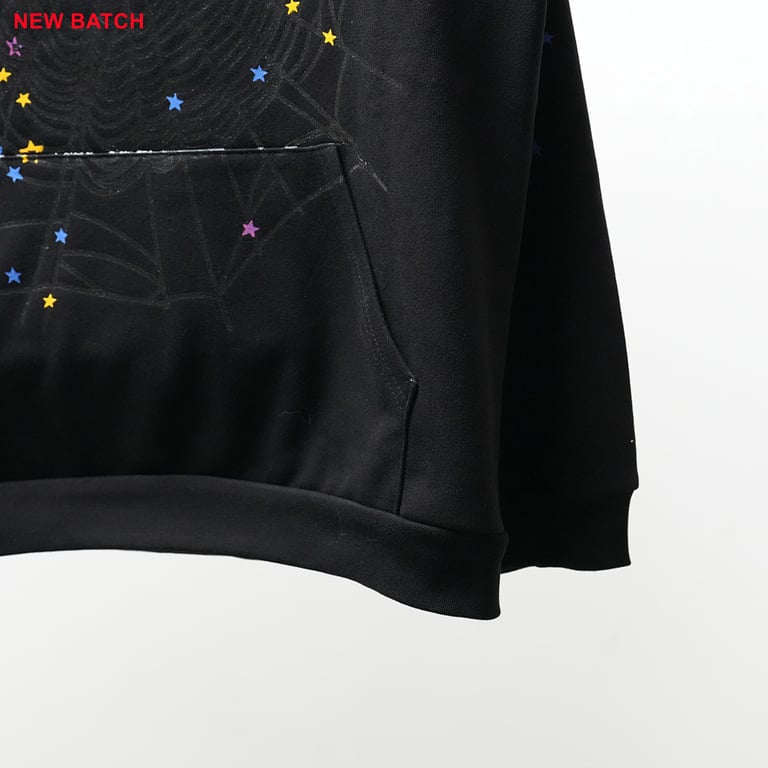 Sp5der P*NK Hoodie Black - 39