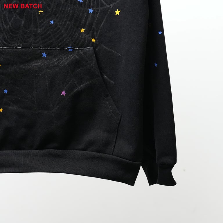 Sp5der P*NK Hoodie Black - 54
