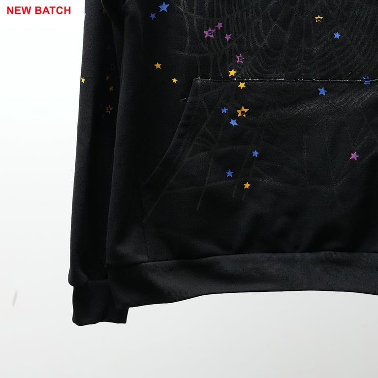 Sp5der P*NK Hoodie Black - 55