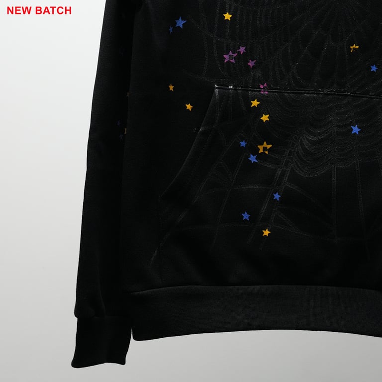 Sp5der P*NK Hoodie Black - 62
