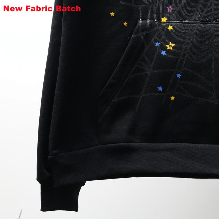 Sp5der P*NK Hoodie Black - 76