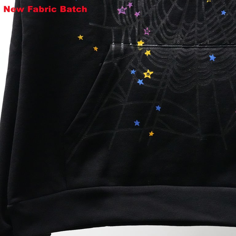 Sp5der P*NK Hoodie Black - 78