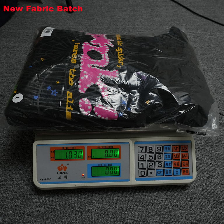 Sp5der P*NK Hoodie Black - 87