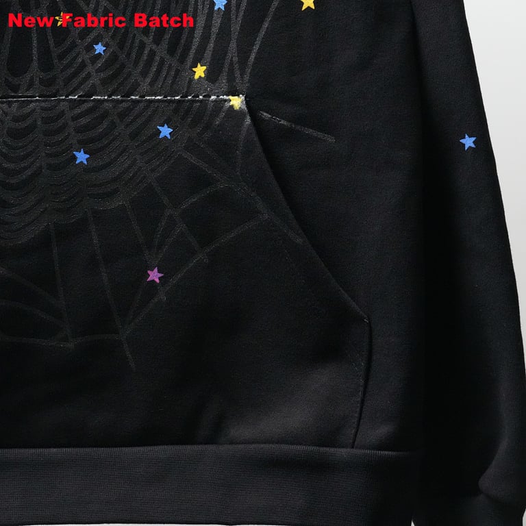 Sp5der P*NK Hoodie Black - 92