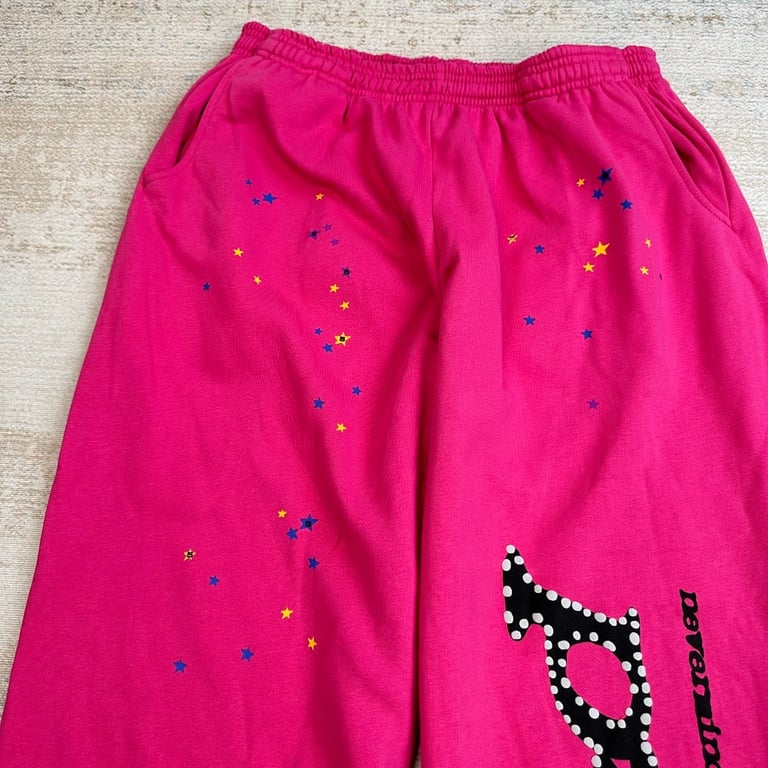 Sp5der P*NK Sweatpants Pink - 15