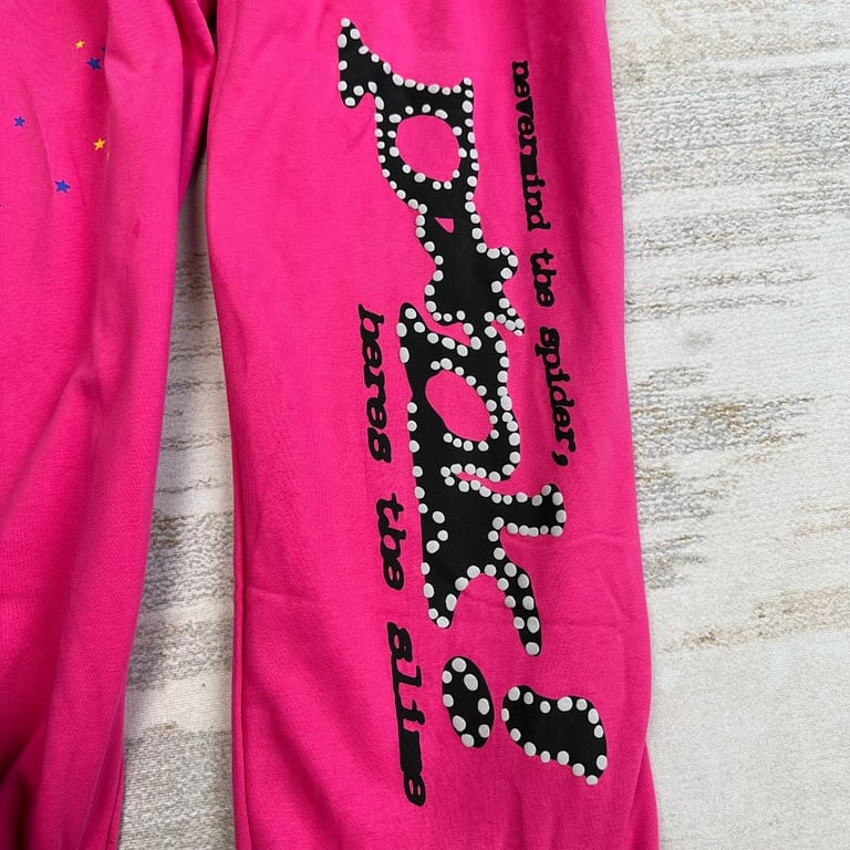 Sp5der P*NK Sweatpants Pink - 24