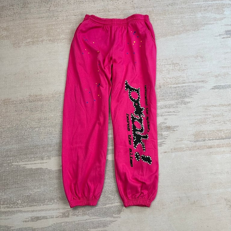 Sp5der P*NK Sweatpants Pink - 25