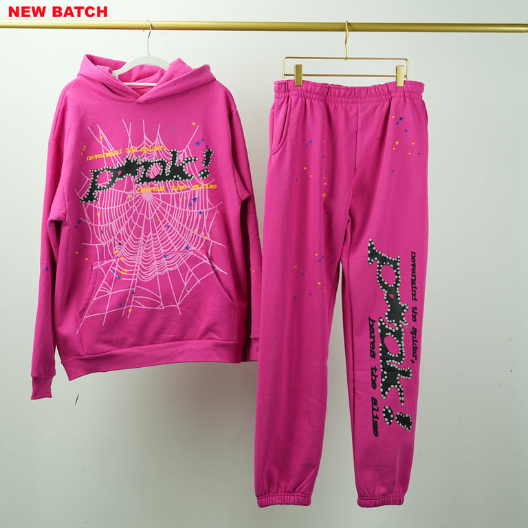 Sp5der P*NK Sweatpants Pink - 35