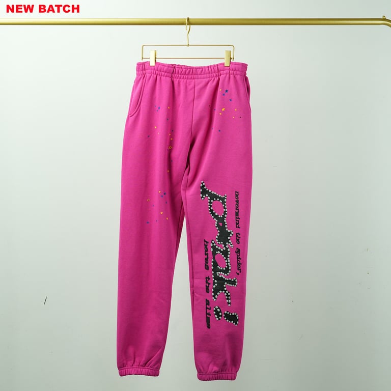 Sp5der P*NK Sweatpants Pink - 43