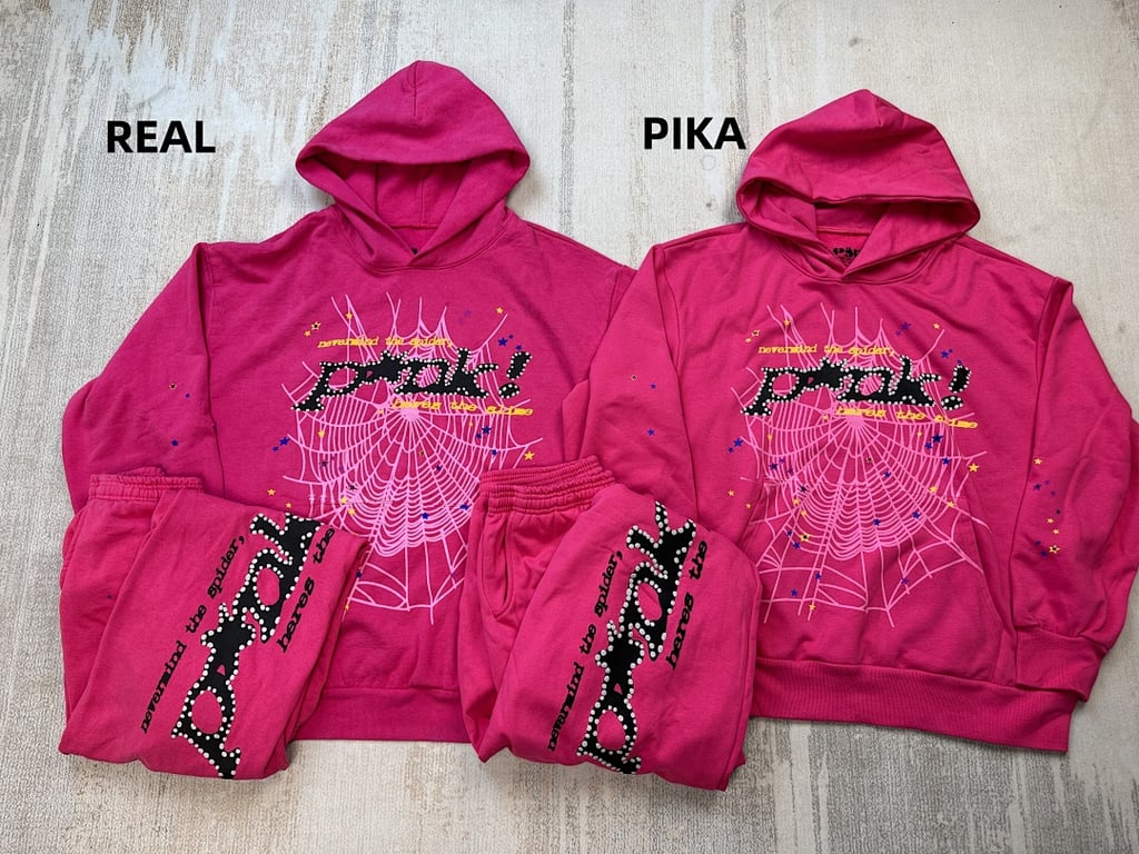 Sp5der P*NK Hoodie Pink - 12