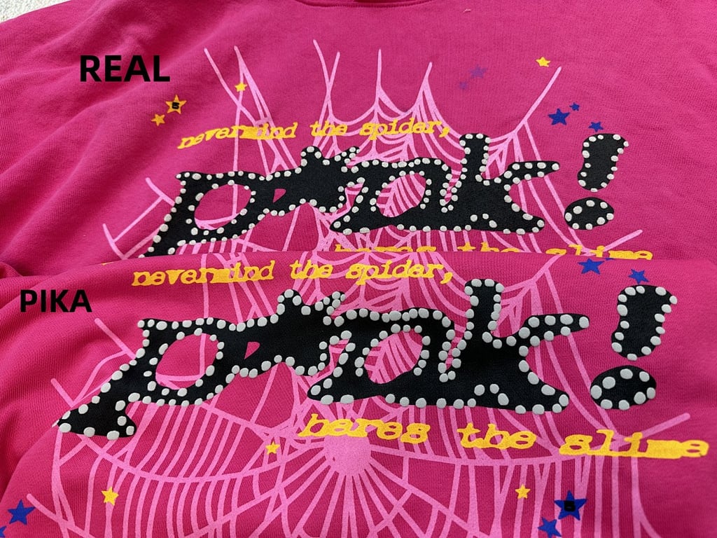 Sp5der P*NK Hoodie Pink - 15