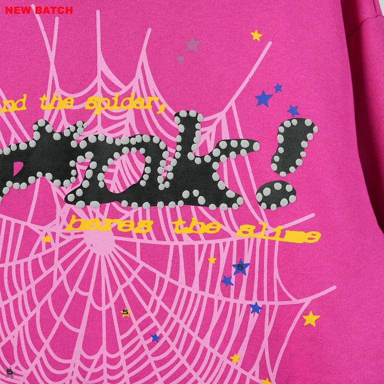 Sp5der P*NK Hoodie Pink - 22