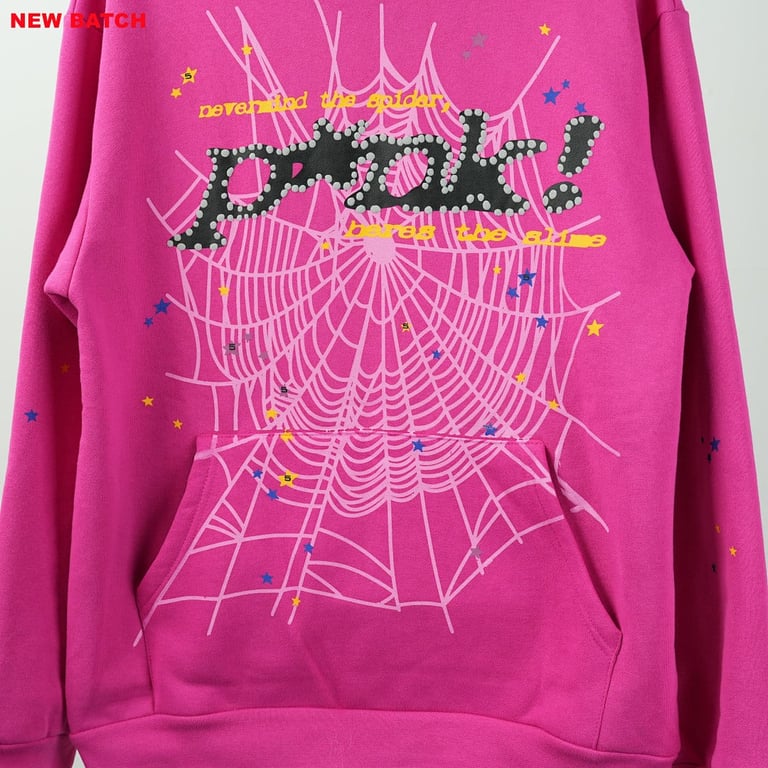 Sp5der P*NK Hoodie Pink - 24