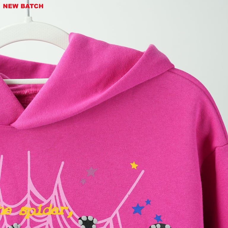 Sp5der P*NK Hoodie Pink - 28