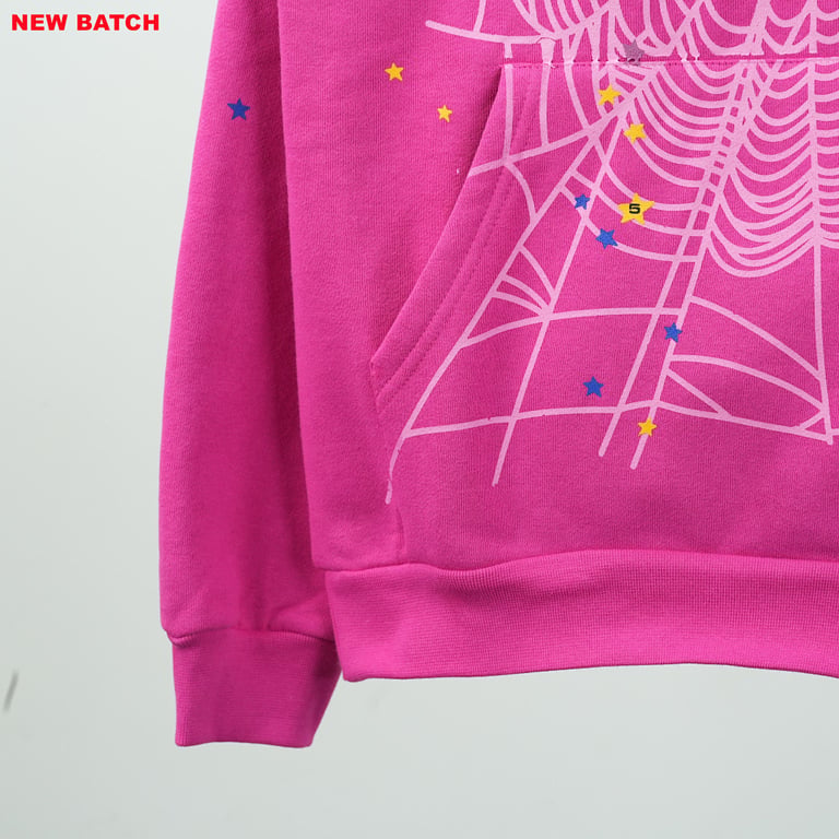 Sp5der P*NK Hoodie Pink - 30
