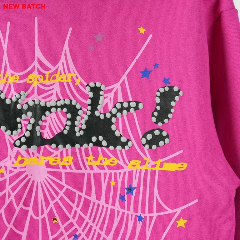 Sp5der P*NK Hoodie Pink - 31