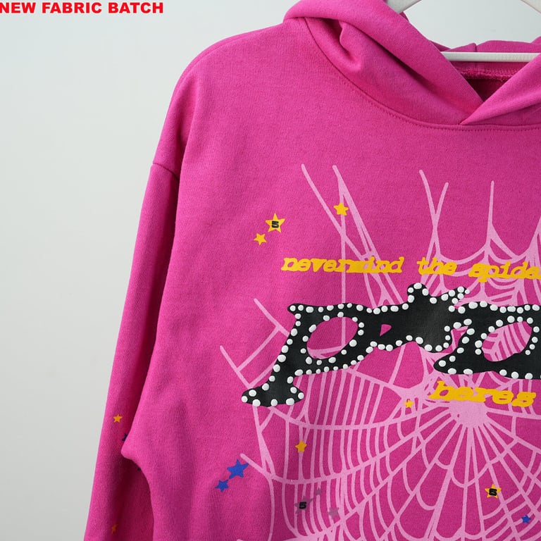 Sp5der P*NK Hoodie Pink - 38