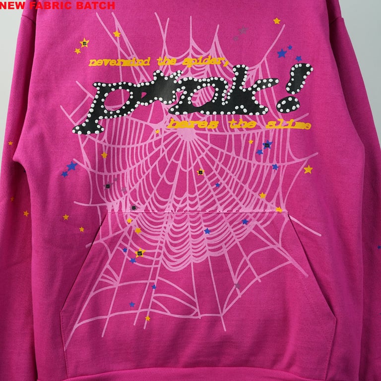 Sp5der P*NK Hoodie Pink - 41