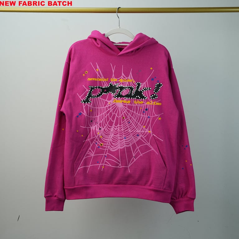 Sp5der P*NK Hoodie Pink - 45
