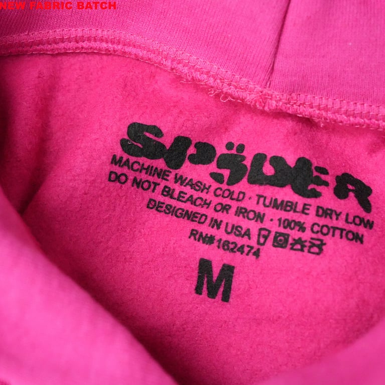 Sp5der P*NK Hoodie Pink - 46