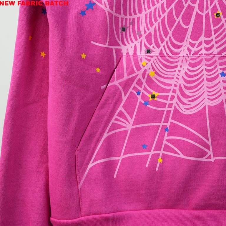 Sp5der P*NK Hoodie Pink - 52