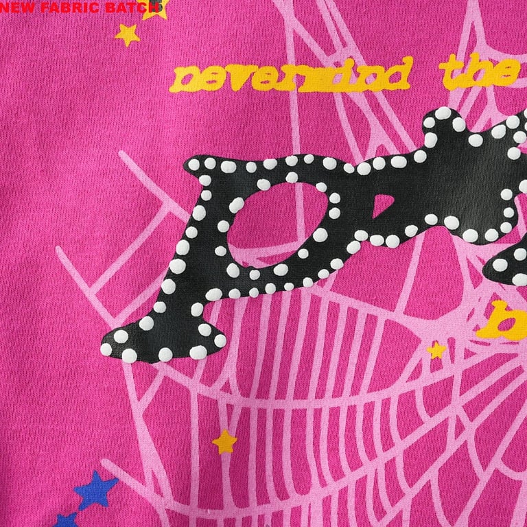 Sp5der P*NK Hoodie Pink - 55