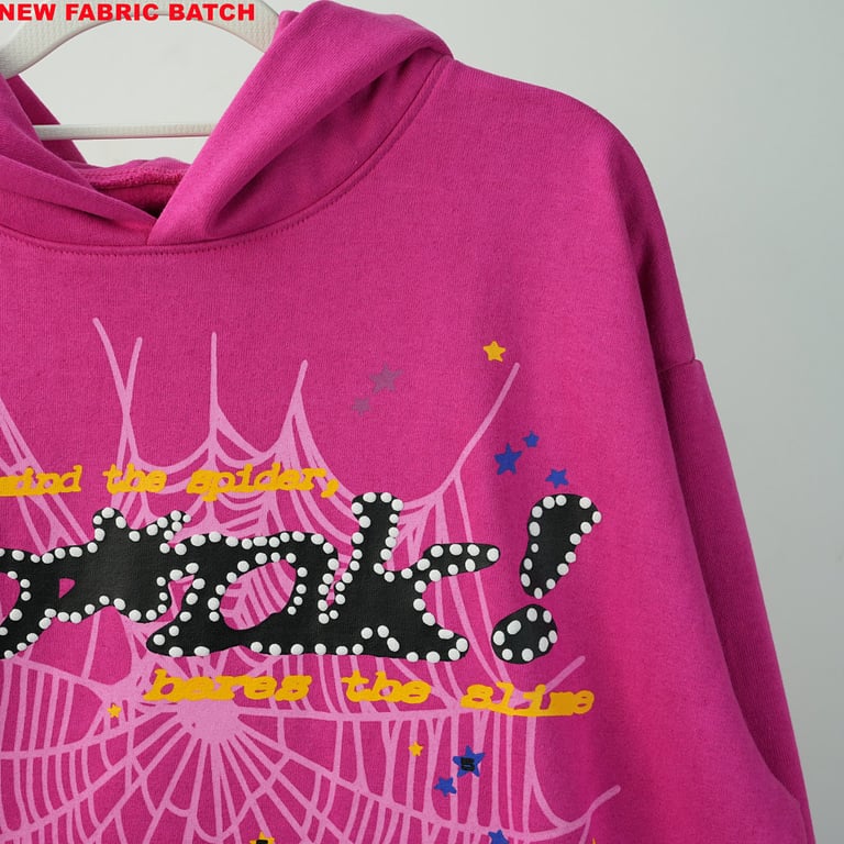 Sp5der P*NK Hoodie Pink - 58