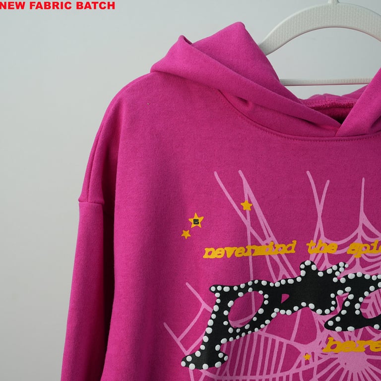 Sp5der P*NK Hoodie Pink - 59