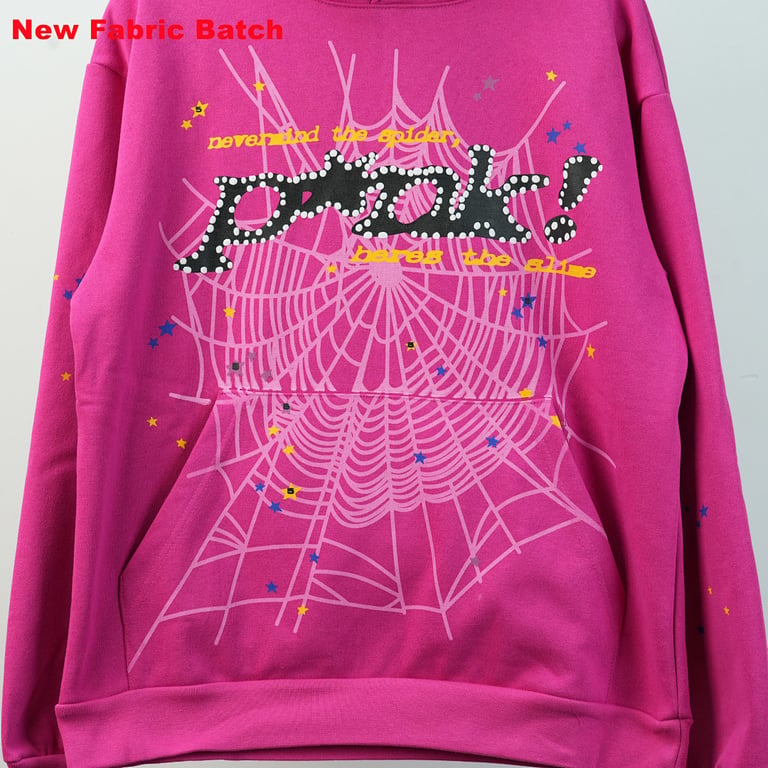 Sp5der P*NK Hoodie Pink - 65
