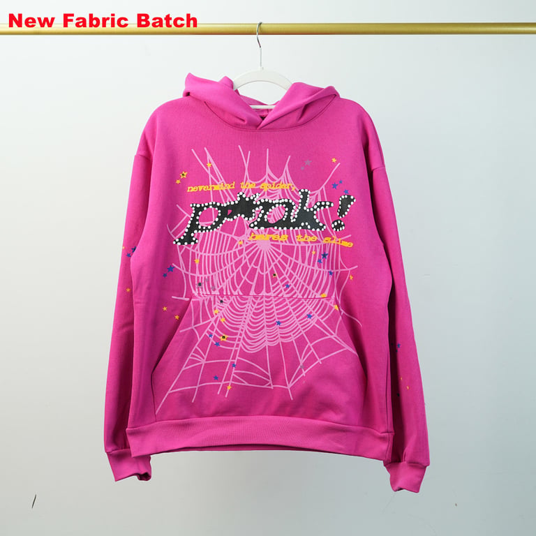 Sp5der P*NK Hoodie Pink - 67