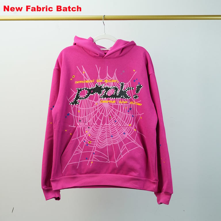Sp5der P*NK Hoodie Pink - 68